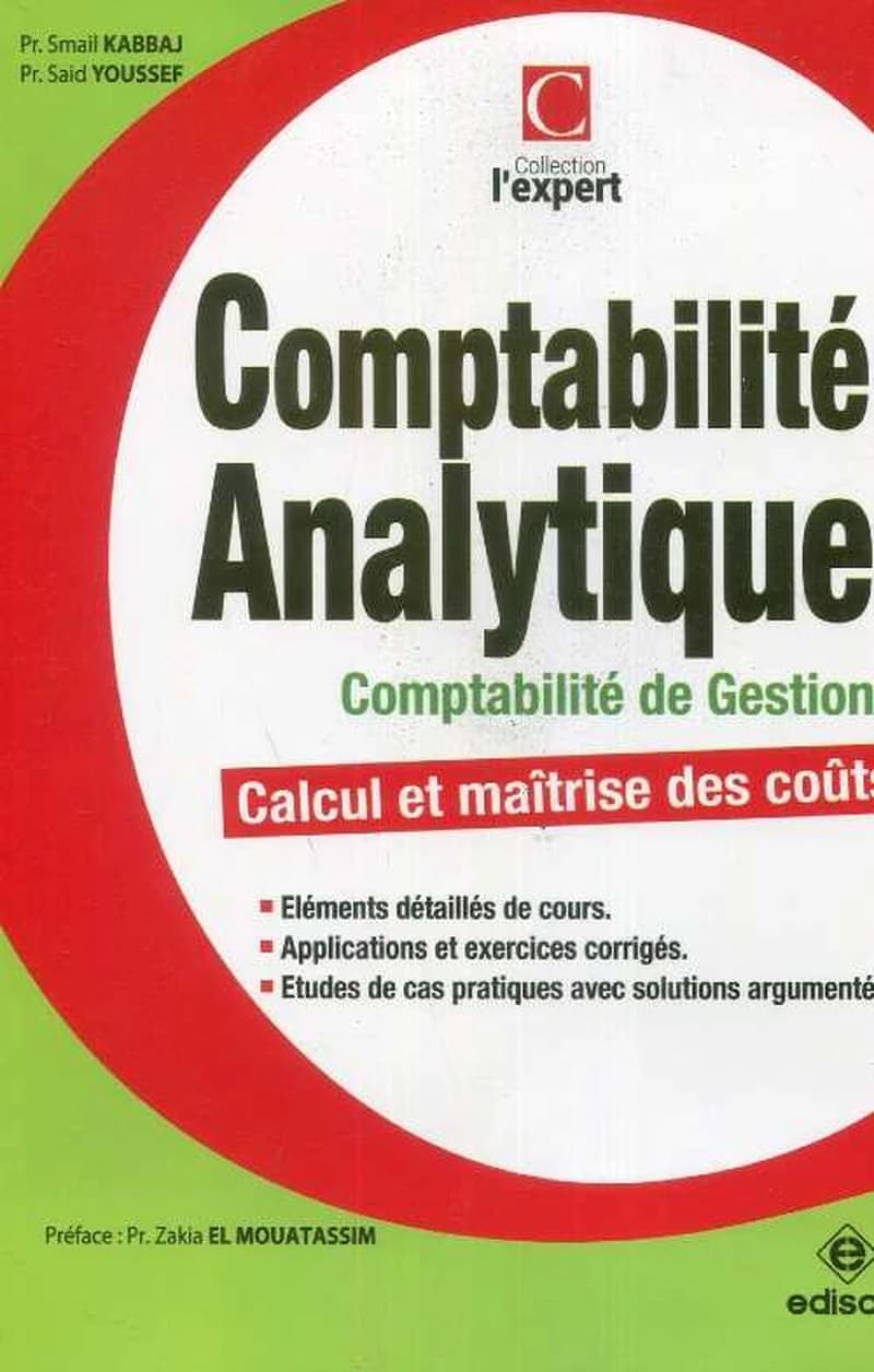 COMPTABILITE ANALYTIQUE COL L'EXPERT