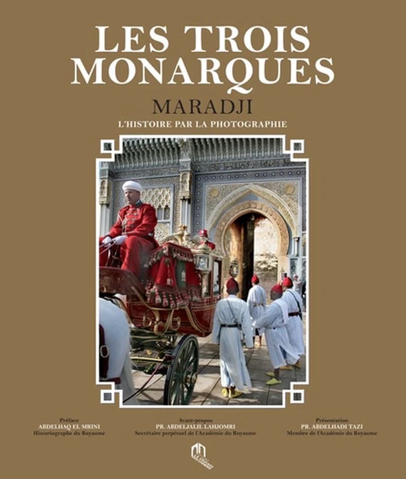 Les trois monarques ; l'histoire par la photographie