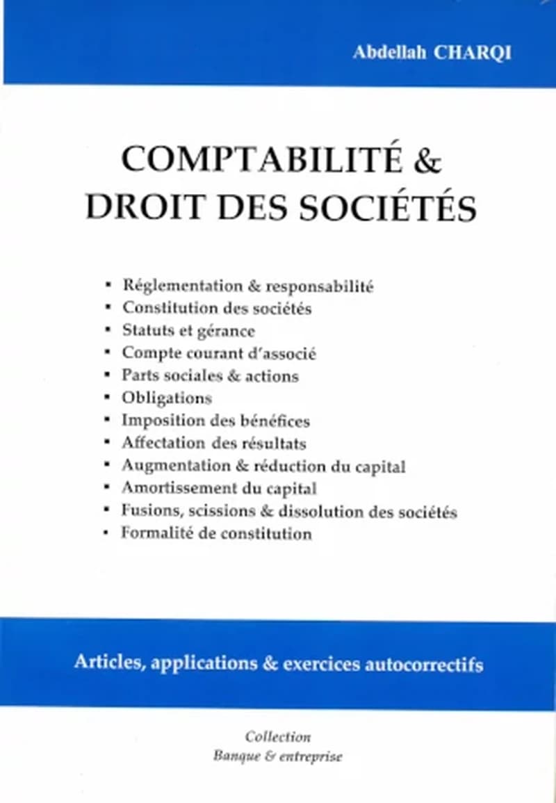 COMPTABILITE ET DROIT DES SOCIETES