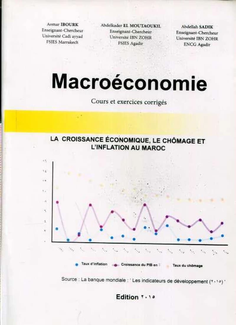 Macroéconomie : Cours et exercices corrigés