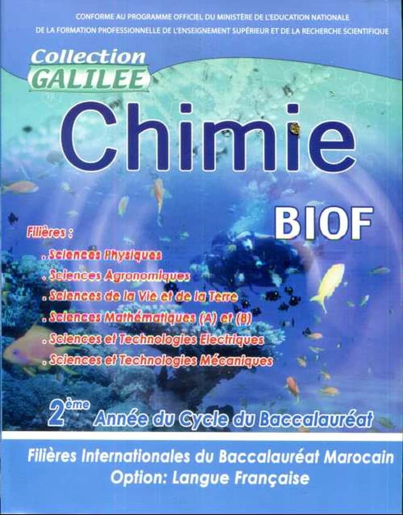 Chimie BIOF 2ème année Bac EX