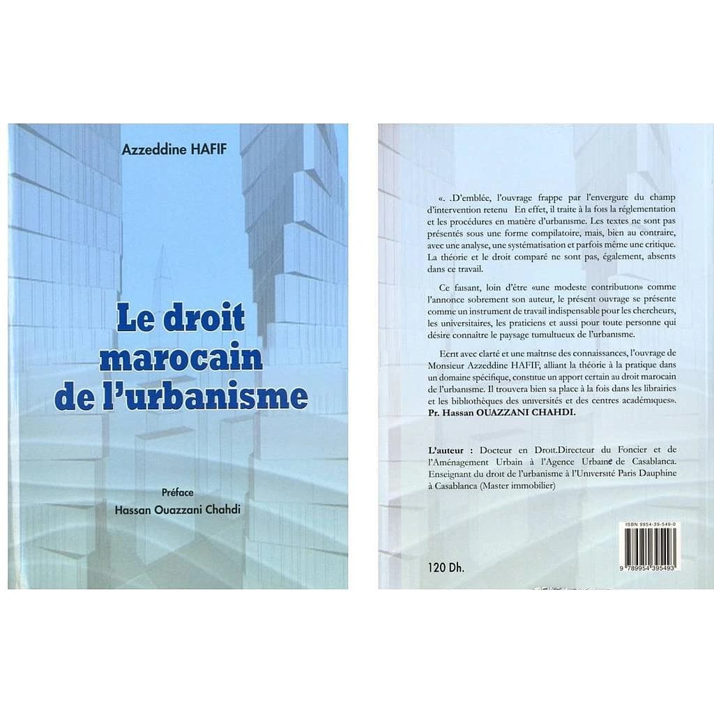 LE DROIT MAROCAIN DE L'URBANISME
