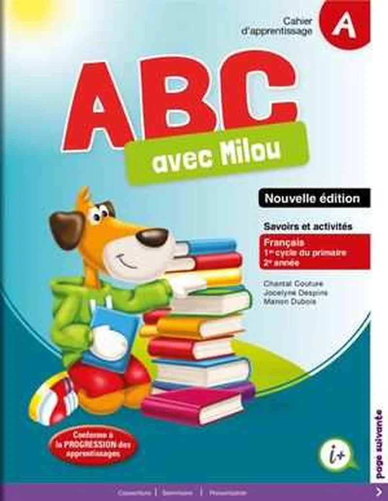ABC avec Milou CE1 - Cahier d'apprentissage A