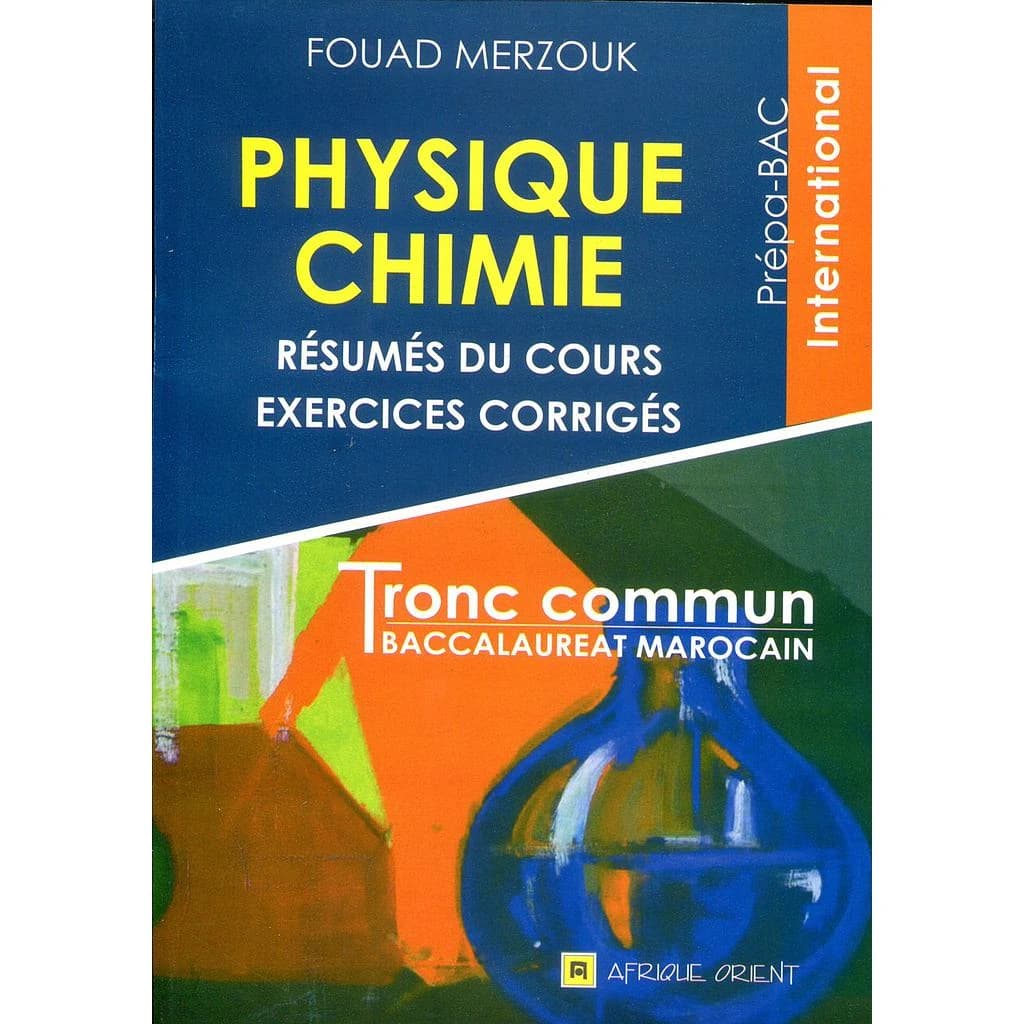 PHYSIQUE CHIMIE TC BAC INTERNATIONAL