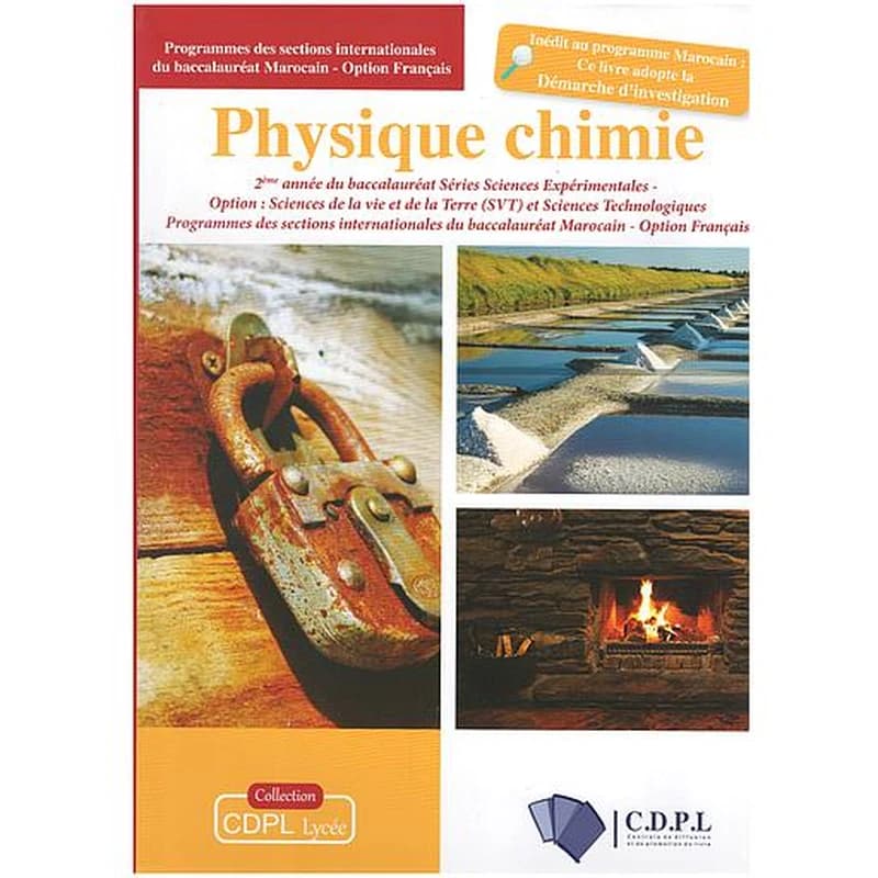 PHYSIQYUE CHIMIE 2EE BAC SC EXPERIMENTALES