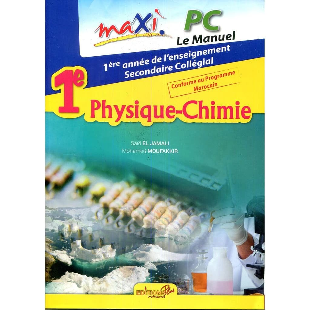 MAXI PHYSIQUE CHIMIE 1 AC 2019