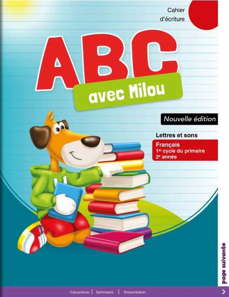 ABC avec Milou CE1 Cahier d'écriture
