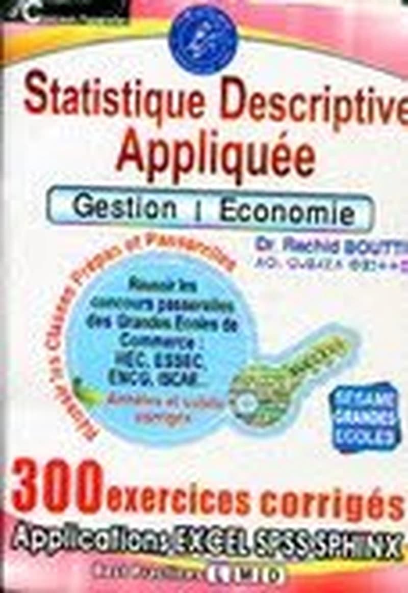 STATISTIQUE DESCRIPTIVE APPLIQUEE