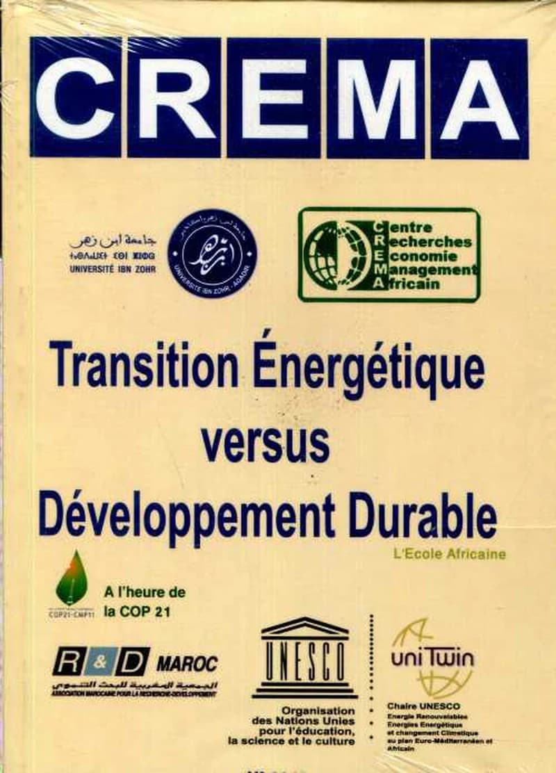 CREMA TRANSITION ENERGETIQUE VERSUS DEVELOPPEMENT DURABLE