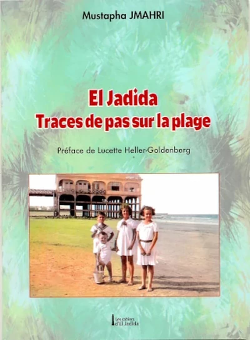 EL JADIDA TRACES DE PAS SUR PLAGE