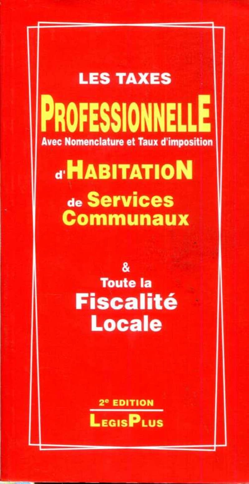 LES TAXES PROFESSIONNELLE