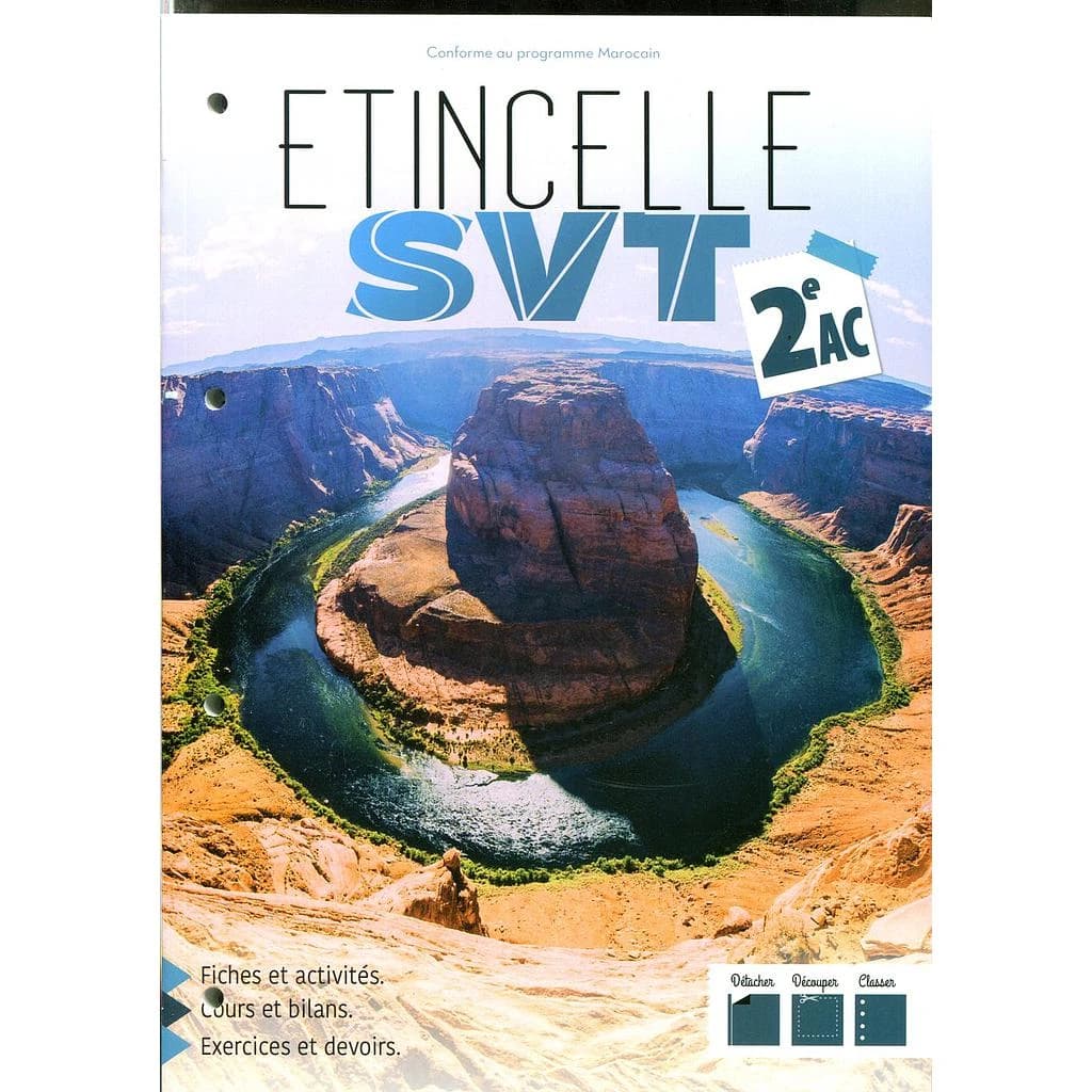 ETINCELLE SVT 2 AC CAHIER D'ACTIVITE