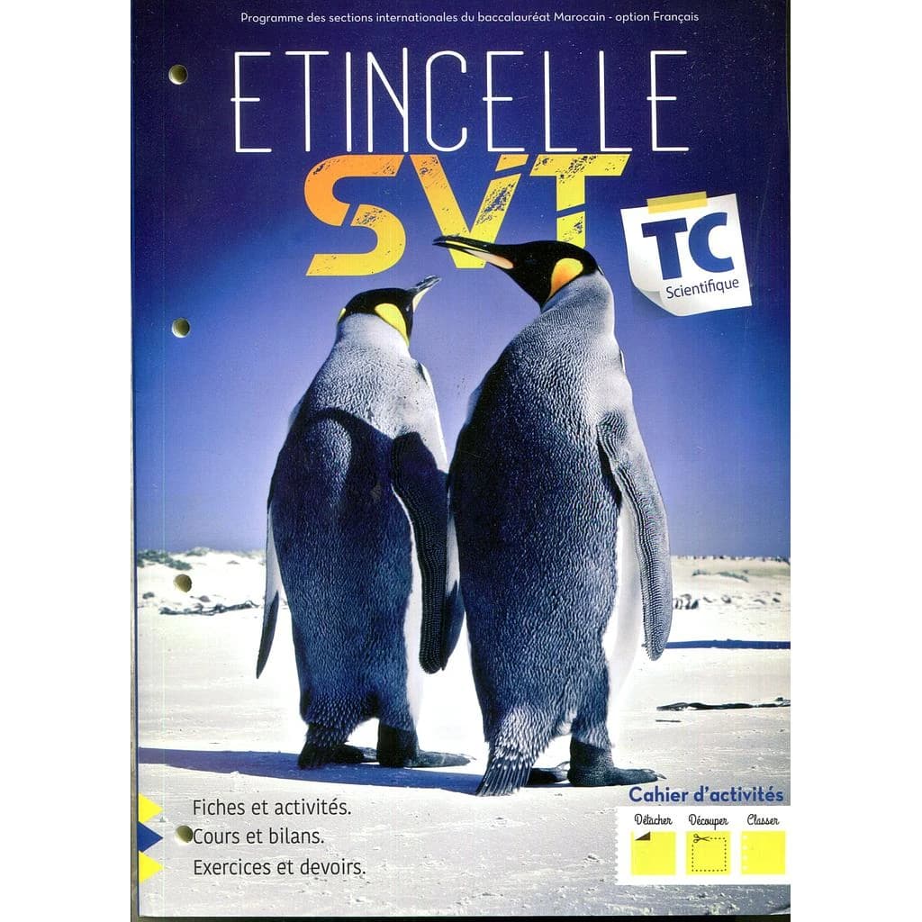 ETINCELLE SVT TC SCIENTIFIQUE