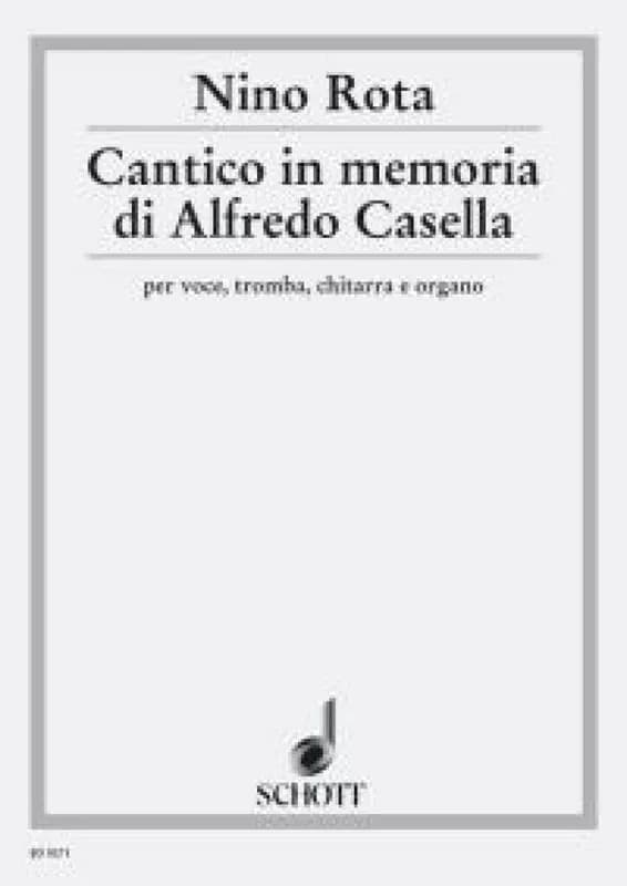 Cantico in memoria di alfredo casella