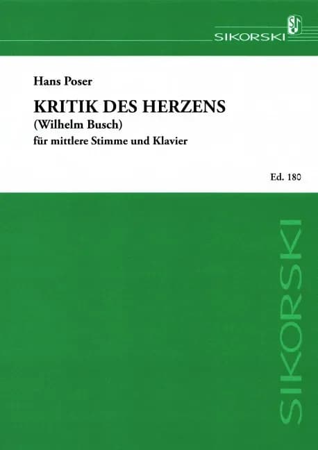 6 lieder aus "kritik des herzens"