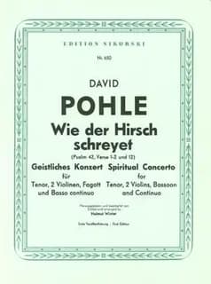 Wie der hirsch schreyet (psalm 42, verse 1-2 und 12)