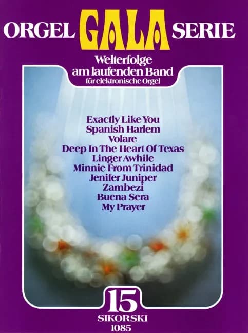 Orgel gala serie 15