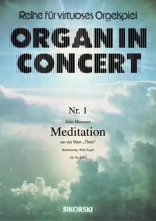 Meditation aus der oper '"thais"