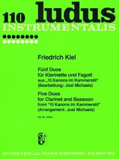 5 duos aus "15 kanons im kammerstil"