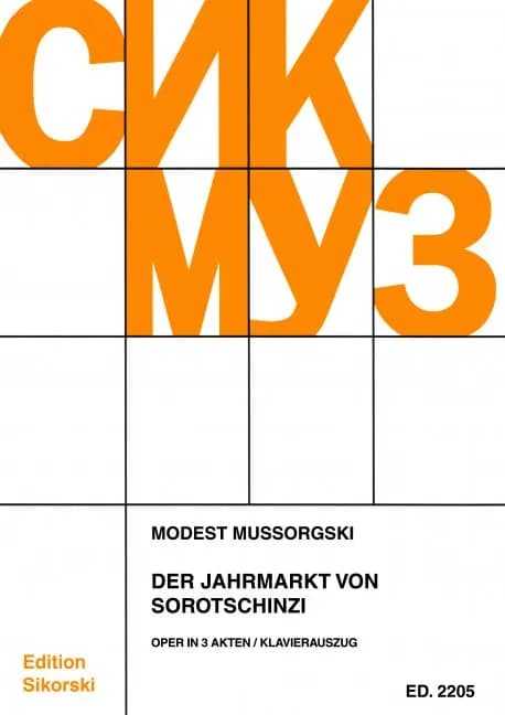Der jahrmarkt von sorotschinzi