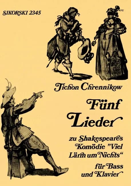 5 lieder zu shakespeare's komodie "viel larm um nichts"