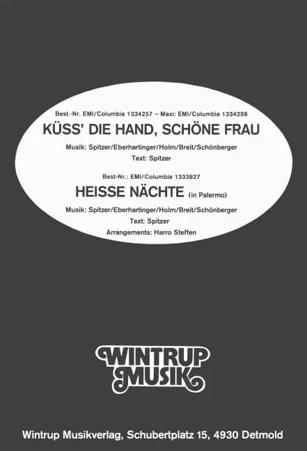 Kuss' die hand, schone frau
