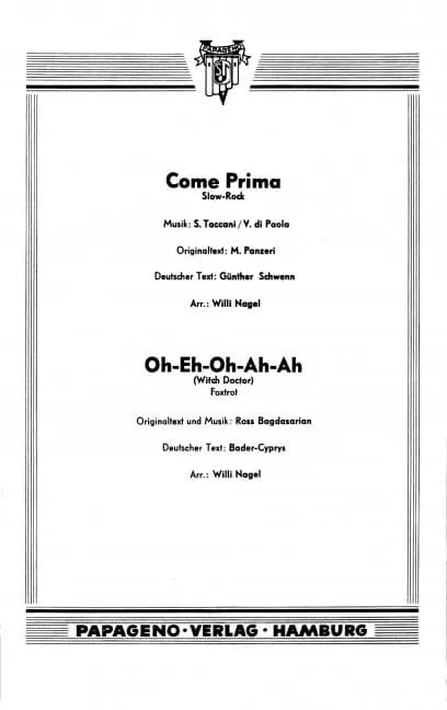 Come prima