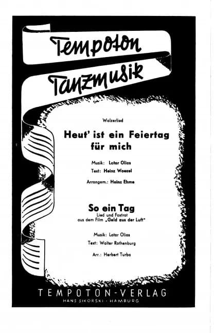 Heut ist ein feiertag fur mich