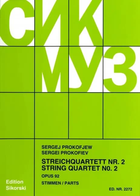 String Quartet No. 2, Op. 92, On Kabardinian Themes