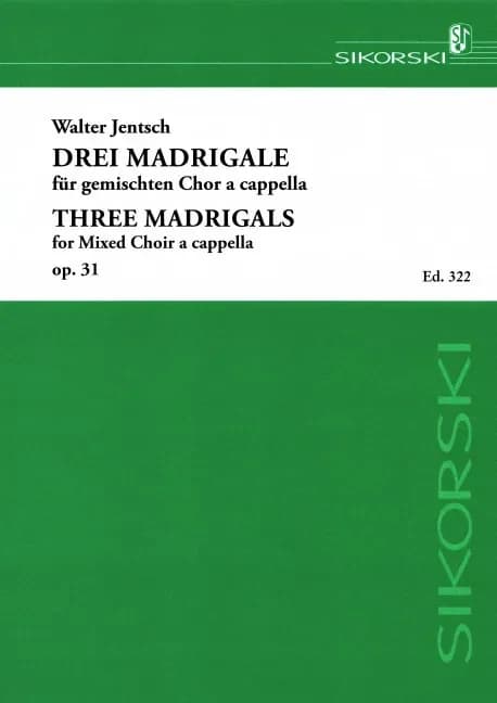 3 madrigale aus den "sonetten an orpheus" von r. m. rilke