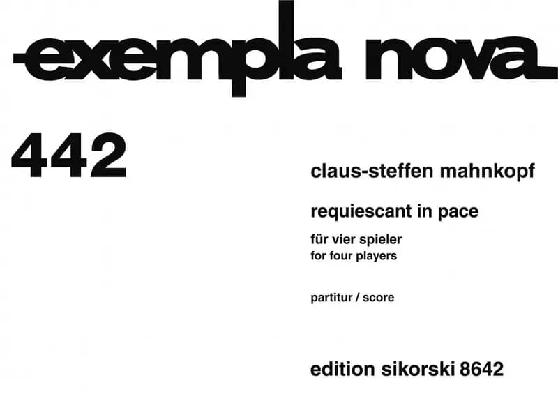Exempla nova