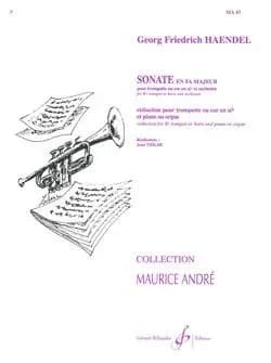 Sonate en fa majeur