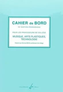 Cahier de bord de gestion pedagogique