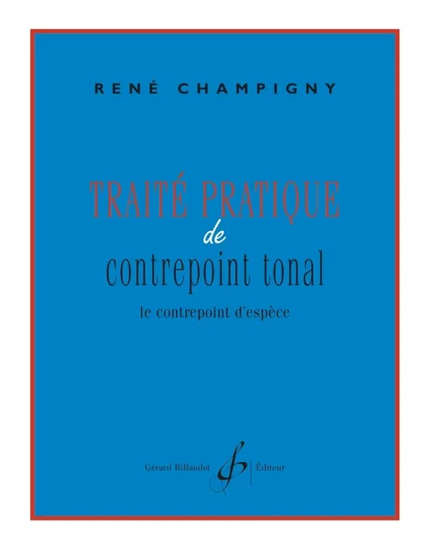 Traite pratique de contrepoint tonal