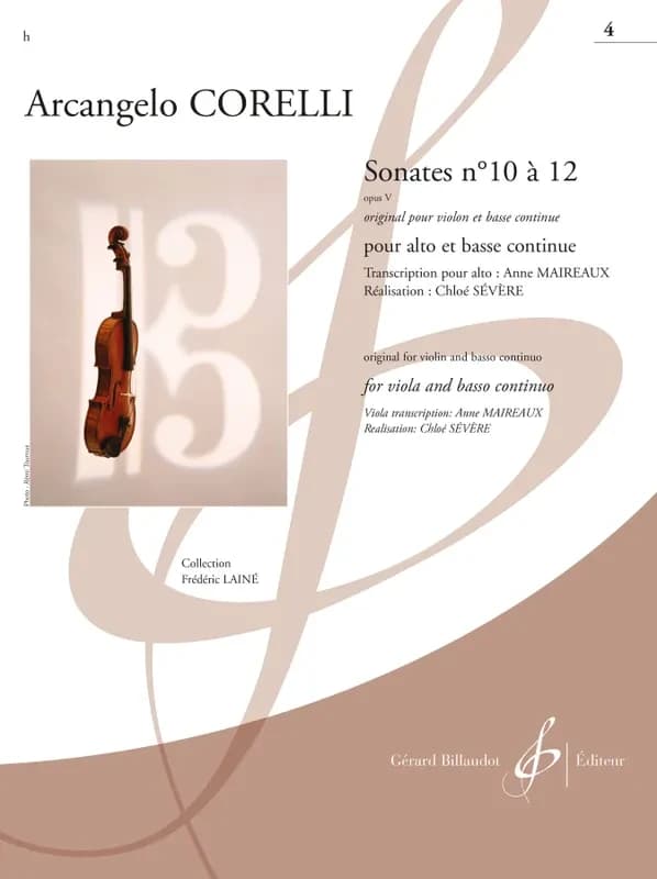 Sonates n 10 a 12 opus v