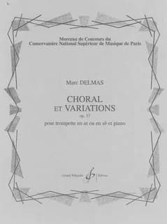 Choral et variations opus 37