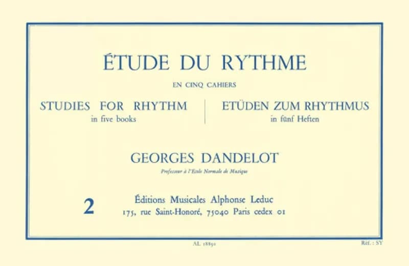 Georges dandelot : etude du rythme