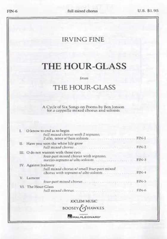 The hour-glass chant