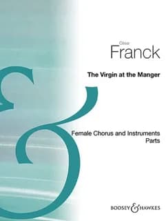 The virgin at the manger -ensemble de partitions