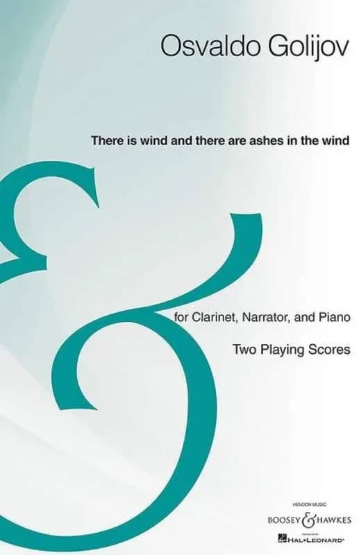 There is wind and there are ashes in the wind clarinette