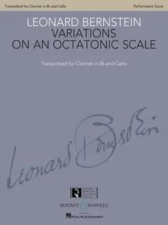 Variations on an octatonic scale clarinette