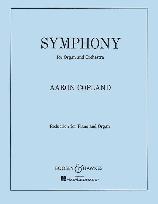 Symphony for organ and orchestra