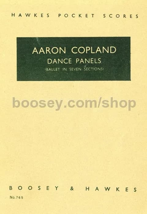 Dance panels orchestre