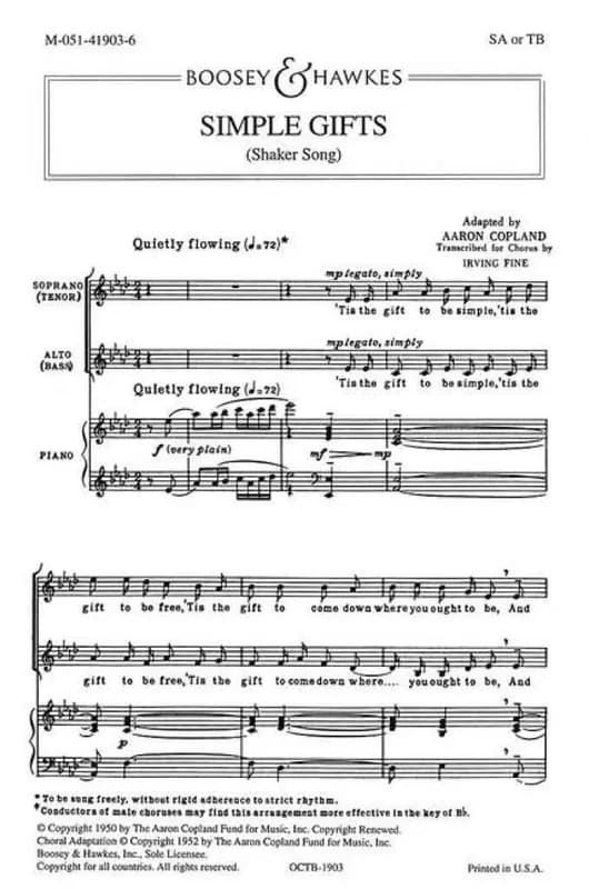 Old american songs i chant