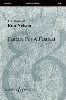 Fanfare for a festival chant