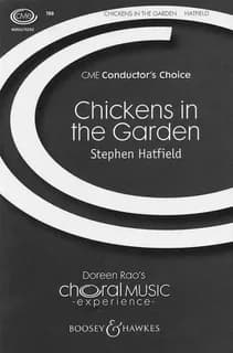 Chickens in the garden chant