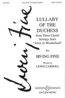 Three choral settings from alice in wonderland chant