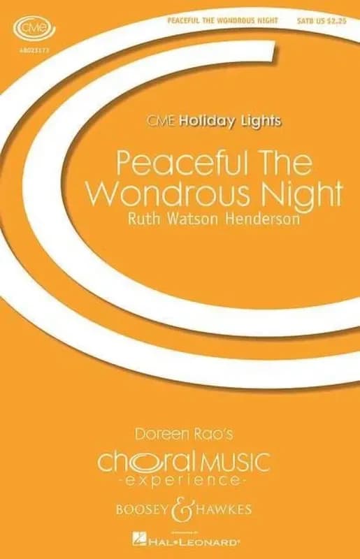 Peaceful the wondrous night