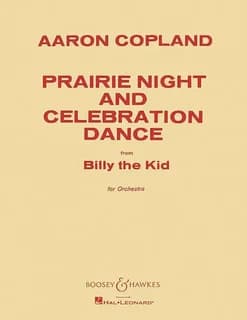 Prairie night & celebration dance orchestre-partition+parties separees