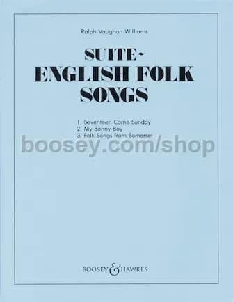 English folk song suite orchestre